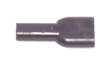 Insulating sleeve(s) for 6.3mm flat plug sleeves; black